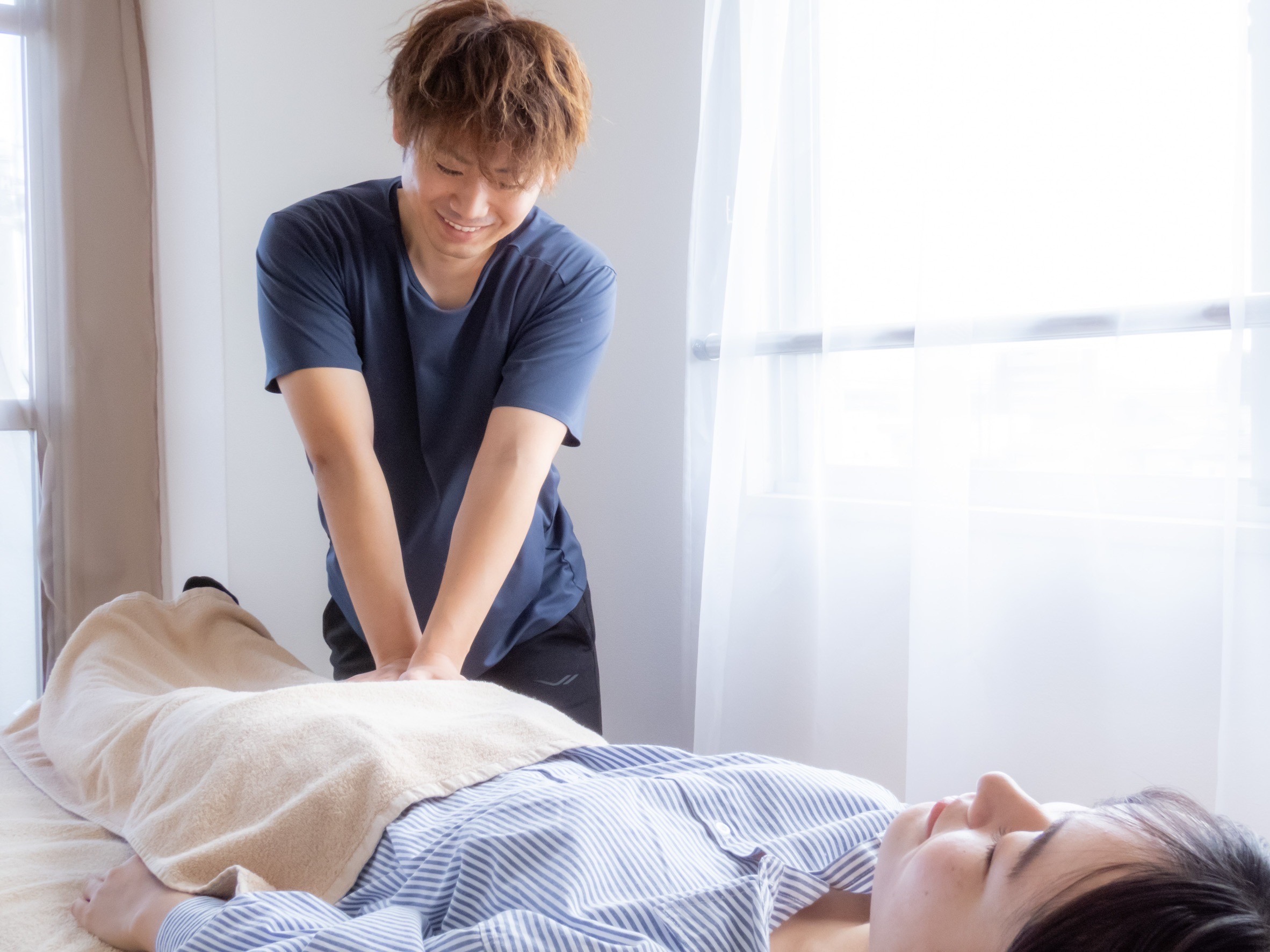 整体でストレスと疲れをリセット